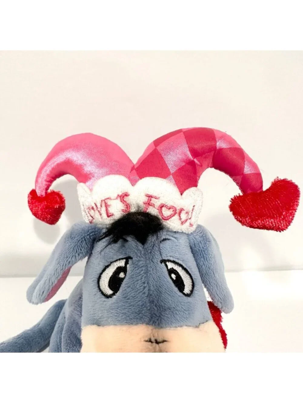 Disney Hoop Retail Stores Love's Fool Eeyore Plush